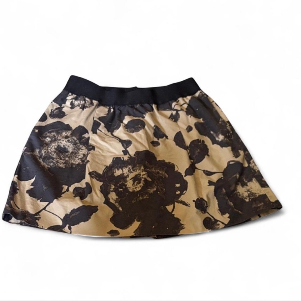 J. Crew Floral Mini Skirt with Pockets